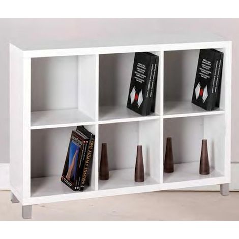 Estanteria Kubox 3x2 blanco