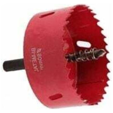 Kit de forets pour scie cloche 80 mm, robuste M42 HSS foret trou Cutter scies cloches pour bois aluminium fer tôle tuyau plastique