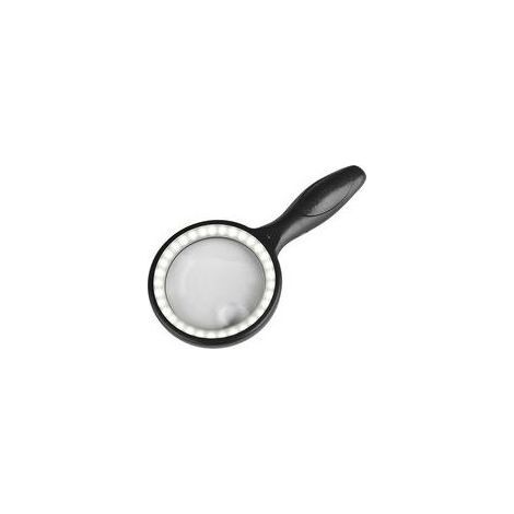 Loupe, Loupe Lecture 30X 60X La Loupe avec 33 lumières LED Loupe LED Loupe en Anglais - Méga Loupe De Lecture Une Loupe USB Rechargeable Loupe De Lecture pour Personne âgée (1/4)