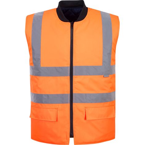 Chaleco HV reversible naranja 2XL (1/2)