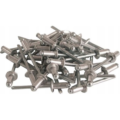Remaches ciegos Mega 4x10mm aluminio 50 piezas