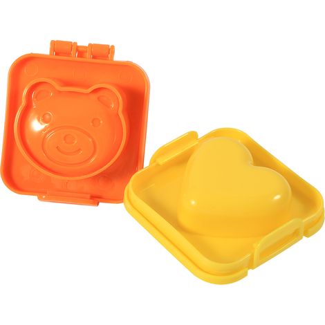 6er-Set Eierformen mit Cartoon-Motiven – Niedliche Backformen für Bento-Boxen, DIY-Küchenzubehör für Kinder, kreative Eierpfanne (1/5)
