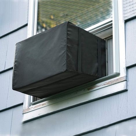 Außenabdeckung für Fensterklimaanlage Außenabdeckung für Fensterklimaanlage schwarze Dichtungsleiste wasserdicht Außenabdeckung für Klimaanlagen 21 (1/4)