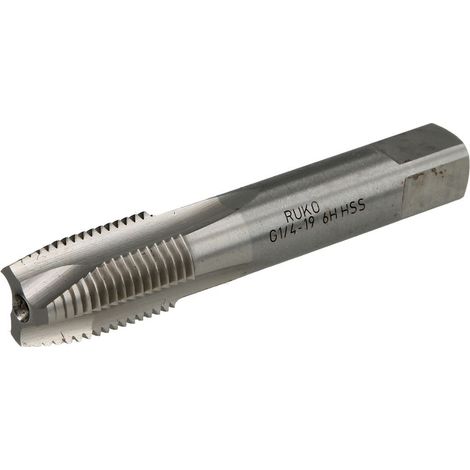 Taraud 1 passe G 1/4 - Rp 1/4 DIN 5157 HSS, forme B