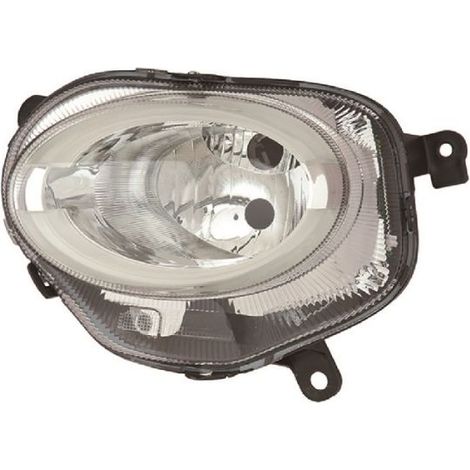 Phare avant gauche inférieur H7 feu de jour diurne Led Fiat 500 phase 2 depuis 2015