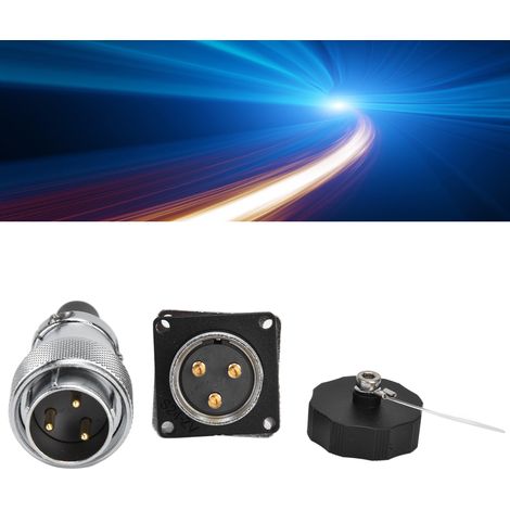 WS24 500V Luftfahrtstecker und -buchse, wasserdichter Stromanschluss (1/5)