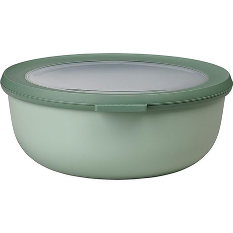 Bol Multifonction Rond - Boîte Conservation Alimentaire avec Couvercle - Convient comme Boîte de Hermétique pour le Réfrigérateur, Micro-ondes (1/5)