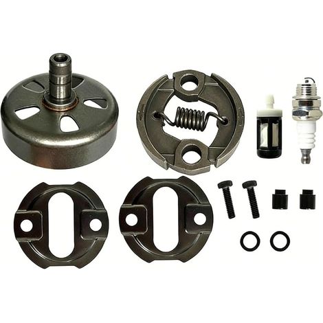 Kupplungstrommel-Bausatz FS94 FS91, kompatibel mit Stihl Freischneidern FS89 BT131 FC100 FC110 FC111 FC90 FC95 FC96 FR130T, ersetzt 4180-160-2000, 4149 160 2000 (1/5)
