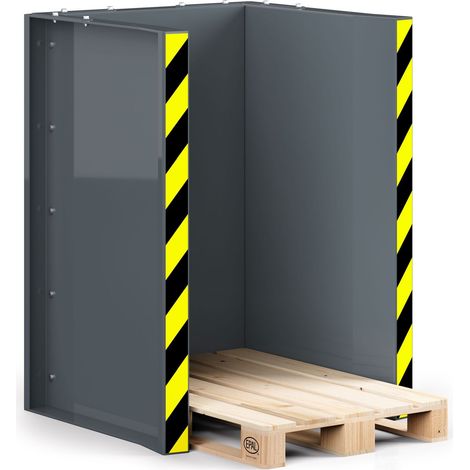 RR Industrietechnik Paletten Stapel Station RPS-10 BxTxH 1020x945x1425 mm RAL 7005 Mausgrau