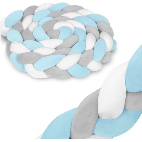 Ricokids 3m crib wrap - blue-gray (1/5)