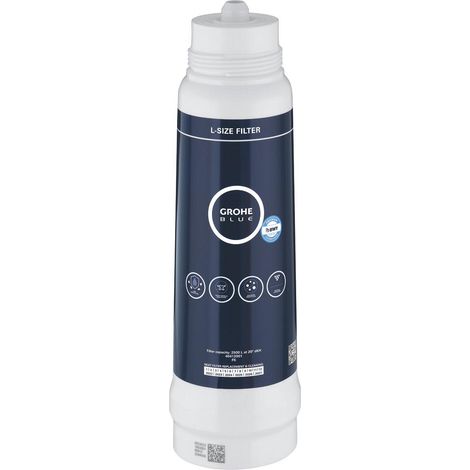 GROHE 40412001 Blue Filter Replacement Filter for GROHE Blue (Excluding GROHE Blue Home) and GROHE Red Water Systems for Fresh Filtered Water