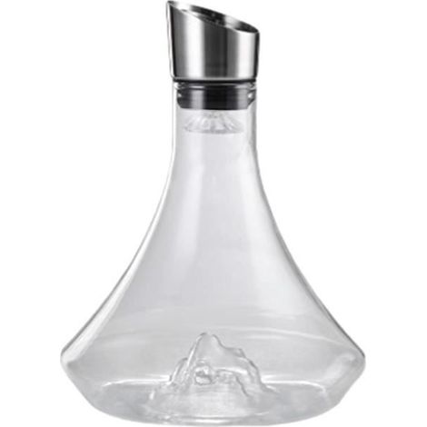Carafe à vin rouge Aérateur Carafe à vin en verre de cristal Pichet à vin rouge Champagne Distributeur de whisky Bar Cuisine (1/4)