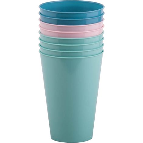 Set mit 8 wiederverwendbaren Gläsern 450ml (1/4)