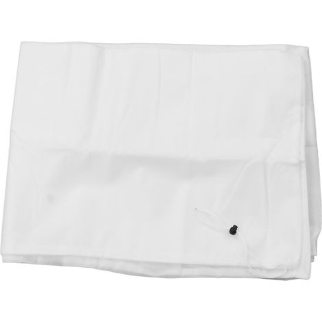 Voile protection plantes anti gel hiver tissu non tissé respirant extérieur housse 60x80cm/23.6x31.5in blanc (1/5)