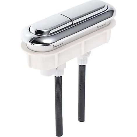Bouton de chasse d'eau, Bouton de chasse d'eau ovale en plastique (1/5)