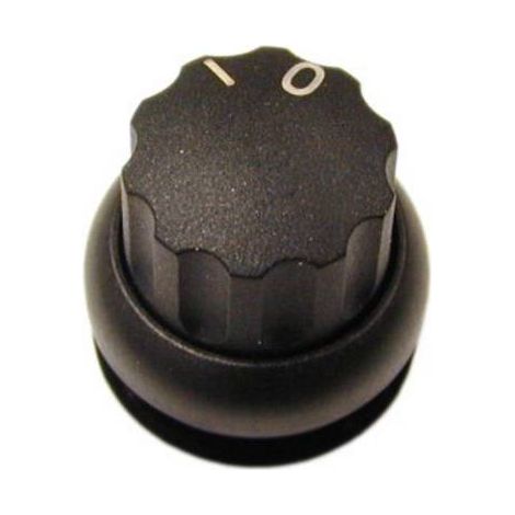 Commutateur rotatif 2 positions noir 0 I à rappel EATON M22S-W (1/2)
