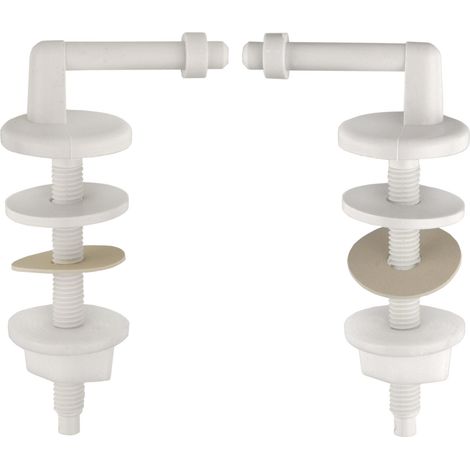 Cornat Cerniera per sedile WC, in plastica, per 1 pezzo, TEC364999