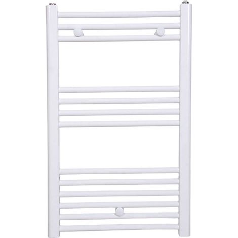 Radiador toallero de agua caliente CODA 80 x 50 cm blanco