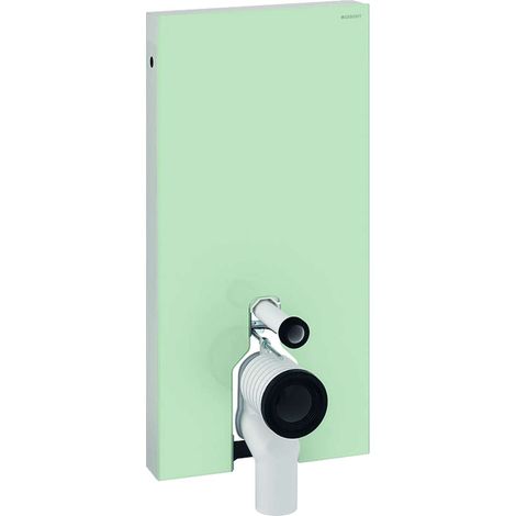Geberit Monolith - Modulo di installo per WC a terra, 101 cm, ingresso laterale, verde menta 131.003.SL.5 (1/5)