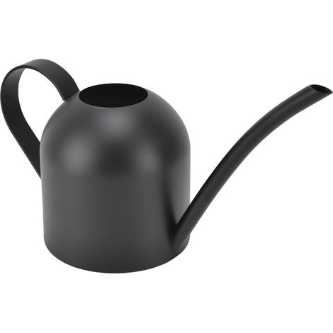 Arrosoir 500ml Noir Inox Acier Long Bec pour Plantes en Pot, Arrosage Jardinage Fleurs, Pulvérisateur à Main Résistant (1/5)