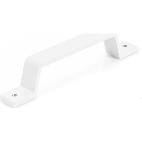 Avosdim – Poignée de tirage pour volet roulant alu – Blanc RAL9010 – Longueur 120 mm – Largeur 15 mm – Conditionnement à l'unité
