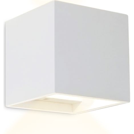 Aplique de yeso GS-5019 Montaje en pared G9 Emisión de luz doble