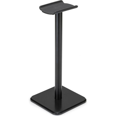 Support casque stable détachable, crochet pour casque, base bureau PC jeu, accessoires écouteurs noirs (1/5)