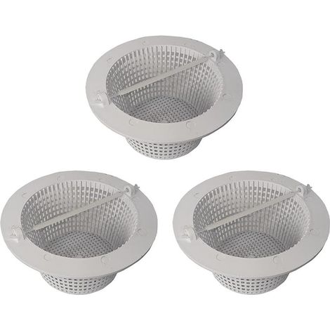 Panier Skimmer 16 Cm, Rechange pour Skimmer, Panier Filtrant Réutilisable pour Piscine, Skimmer Piscine Hors Sol, Le Filtre Protège Votre Piscine Creusée Ou Hors Sol