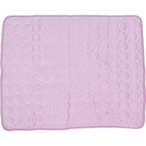 Kühlende Eisseidenmatte für Hunde und Katzen, Sommerbett, XXL-Hundekissen in Rosa (1/5)