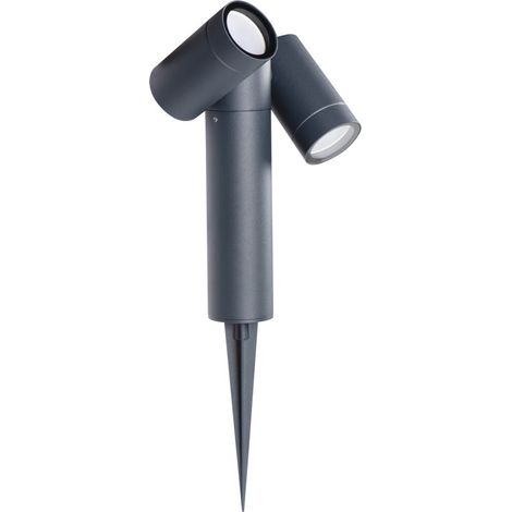 Lampade esterne a terra - Orientazione 317° - GU10 - Antrasite - IP54