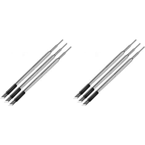 Ensemble de 6 pointes de fer à souder C210, pointe de fer à souder USB, pointe de fer à souder à batterie 5V, accessoires de retouche de soudage, outil de coupe. (1/5)