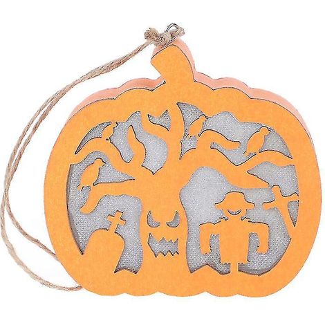 1 citrouille lumineuse décorative pour cadeaux d'Halloween (1/3)