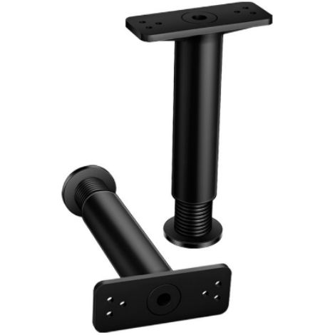 Verstellbare Möbelfüße/Stützfüße erhöhen die Stabilität, 15-25 cm.