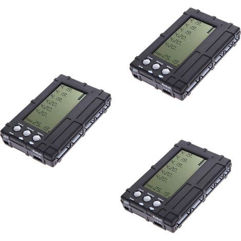 3X LCD Battery Discharge Meter for 2 6S LiPo Li Fe Battery (1/5)