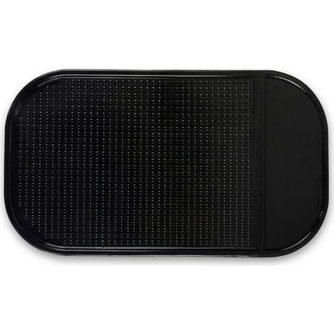 Tappetino antiscivolo in PU autoadesivo per telefono - nero, 130 x 70 mm (1/5)