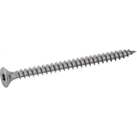 200 Vis pour Bois Aggloméré Tête Fraisée Six Lobes Filetage Total 3 x 16 mm - Inox A4 - D-Work