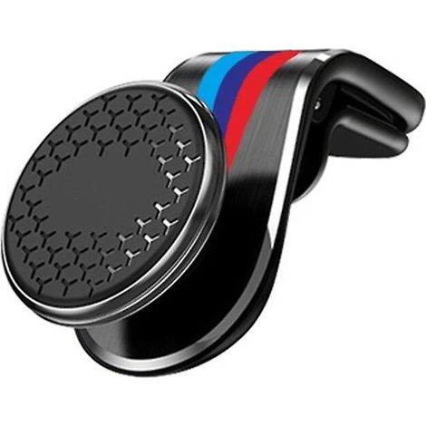 Support magnétique pour téléphone de voiture pour BMW E30 E36 E39 E46 E60 E70 E87 E90 E92 E71 F10 F30 F20 F01 F02 X1 X2 X3 X4 X5 X6 X7 M Performance (2e noir)