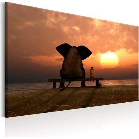 Tableau repos du soir - 120 x 80 cm (1/4)