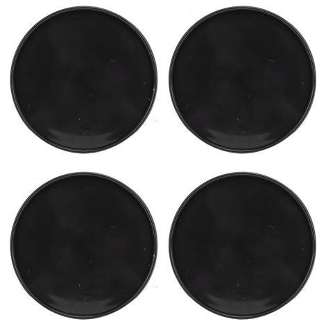 Lazmin112 Enjoliveurs de Roue Tendance – Protection Durable pour Enjoliveurs de Roue pour Voitures de Sport – Lot de 4 (Black) (1/5)