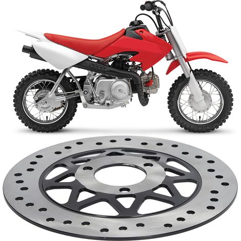 Universelle 260-mm-Motorradbremsscheibe, 3-Loch-Befestigung, kompatibel mit Yamaha Honda BWS RSZ Motorrädern und Elektrofahrzeugen. (1/5)