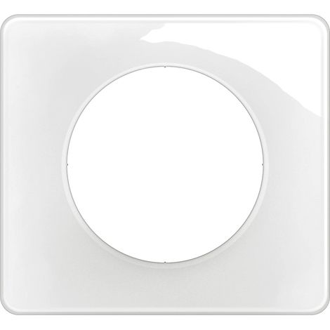 Legrand - Plaque Céliane 1 poste – finition Blanc Emaillé