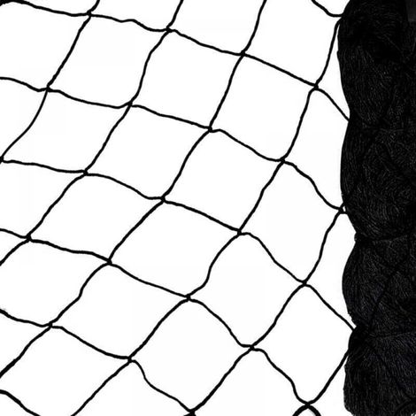 [JAMAIS UTILISÉ]Noir (maille 5 cm x 5cm) Taille 15X15 m Filet pour oiseaux, filet robuste pour oiseaux, filet pour poulailler, filet pour oiseaux, filet de protection pour légumes et fruits (1/4)