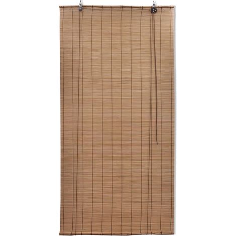 Stores roulants en bambou 2 pcs 150x220 cm Marron