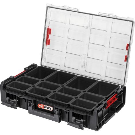 KS Tools SCM XL-Organizer-Koffer mit 12 herausnehmbaren Fächern (1/3)
