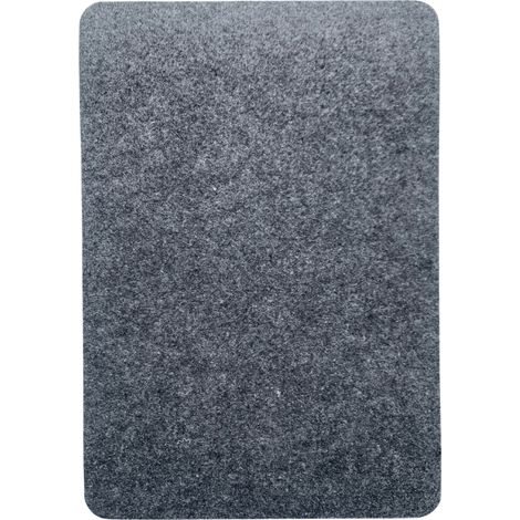Tovaglietta rettangolare in feltro Bertoni 42x29 cm - Grigia, decorativa, resistente al calore (1/3)