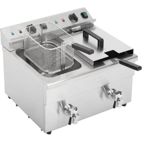 Friteuse à induction 2 x 7,5 Litres 6000 W, 220 V - MONO (1/5)
