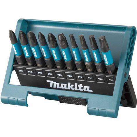 Makita Impact Black Bit-Set 10-tlg E-12011 Kit inserti (1/3)