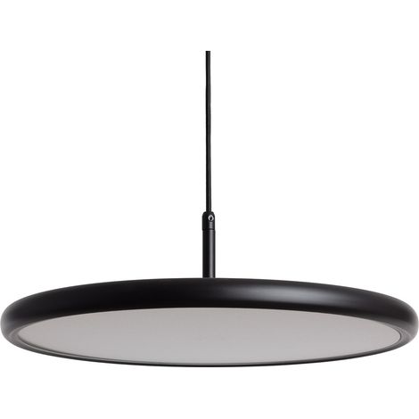 LED Pendelleuchte 28W Metall CCT Wählbar Meisel Schwarz (1/5)