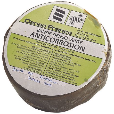 Bande Denso verte largeur 50mm