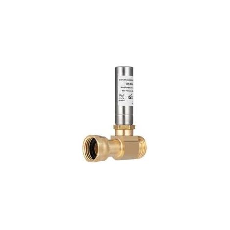 Clapet anti-retour en laiton 3/4 pouces – Éliminateur de coups de bélier – Installation horizontale/verticale – Pression max 250 PSI - S-241 (1/4)